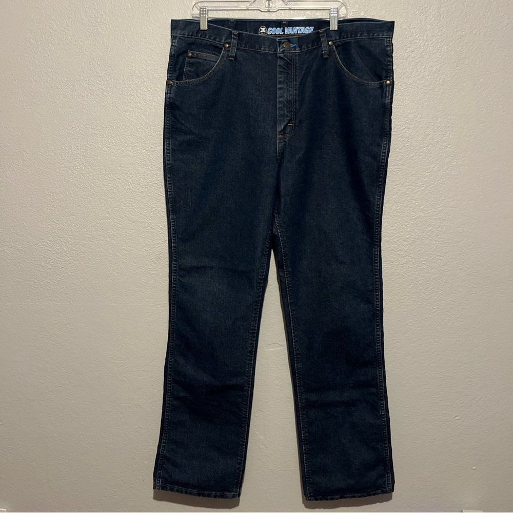 Men's Wrangler Cool Vantage Slim Fit Jeans 36MCV Size 40x34